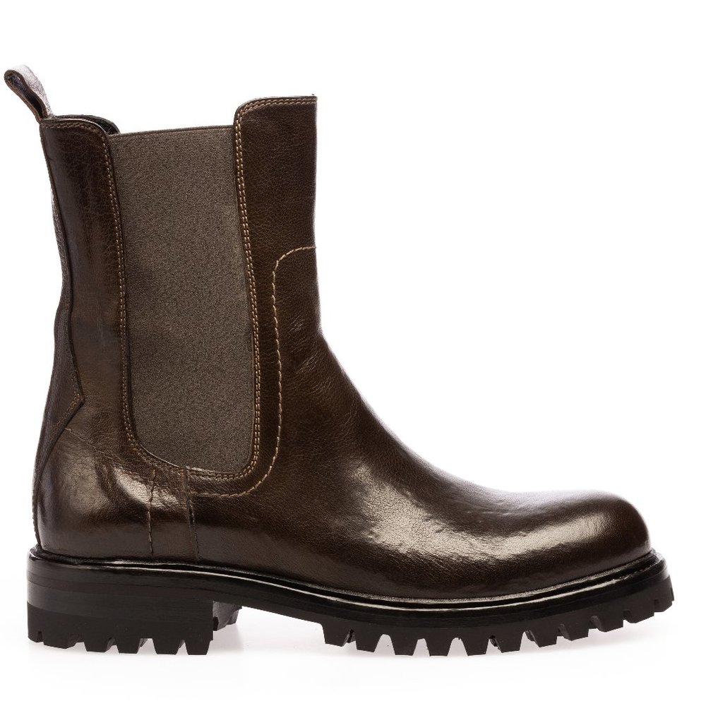 Ducanero Brown Washed Chelsea Boot